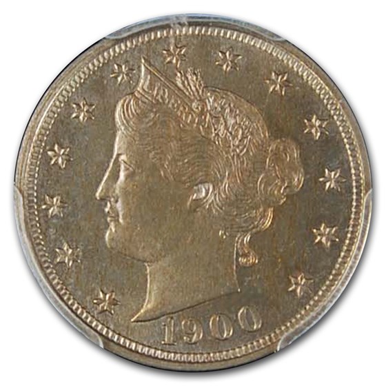 1900 Liberty Head V Nickel PR-65 PCGS 1900 Liberty Head V Nickel PR-65 PCGS